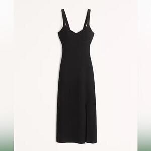 NWOT Abercrombie and Fitch Corset Midi Sweater Dress (SIZE XXS)